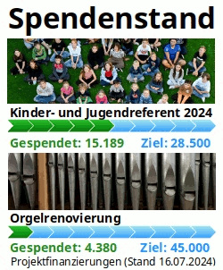 Spenden Traunreut Orgel Jugend