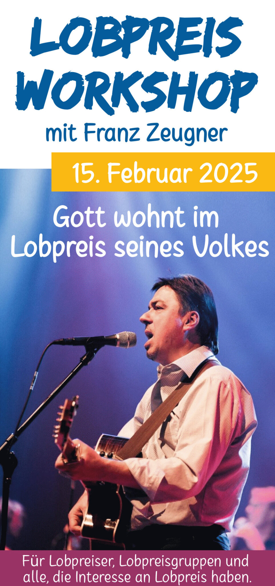 Lobpreis Seminar 2025