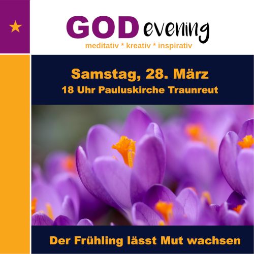 Abendandacht God Evening