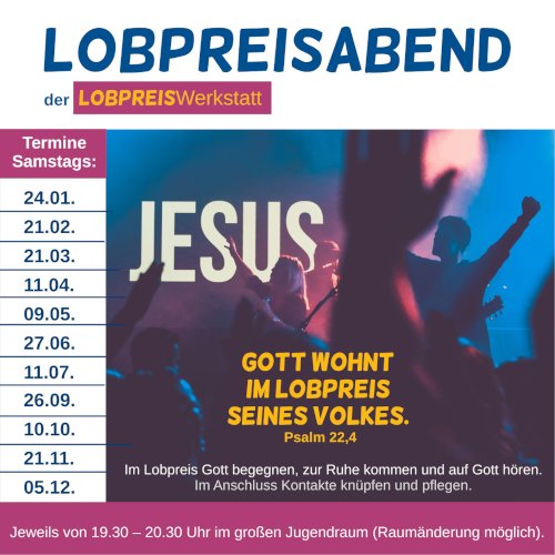 Lobpreisabend Traunreut Paulusgemeinde