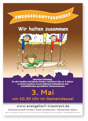 Zwergerlgottesdienst Traunreut